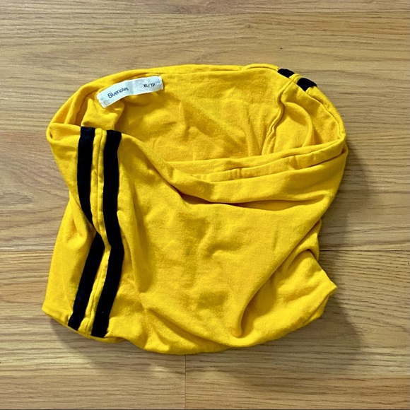 Bluenotes Yellow Tube Top - Picture 2 of 3